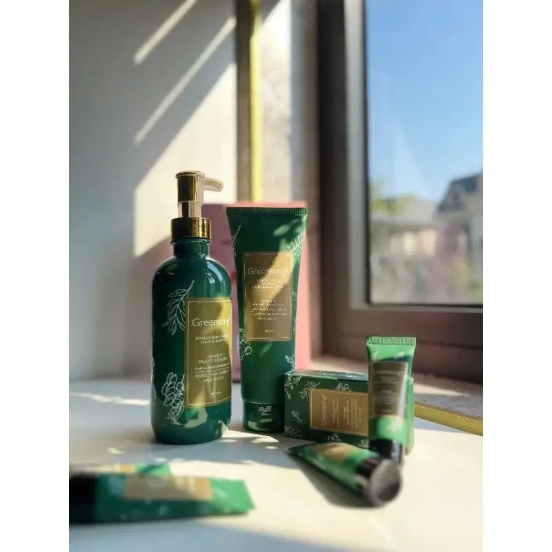 Gội Xả Gừng – Hà Thủ Ô Greensong Ginger Juice Bright Hair