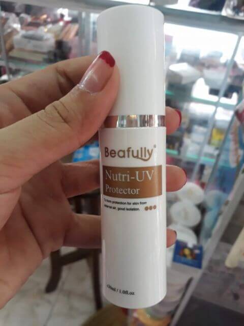 Kem Chống Nắng Che Khuyết Điểm Beafully Nutri-UV Protector - Chính Hãng, nâng Tone Da