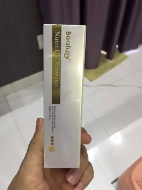 Kem Chống Nắng Che Khuyết Điểm Beafully Nutri-UV Protector - Chính Hãng, nâng Tone Da