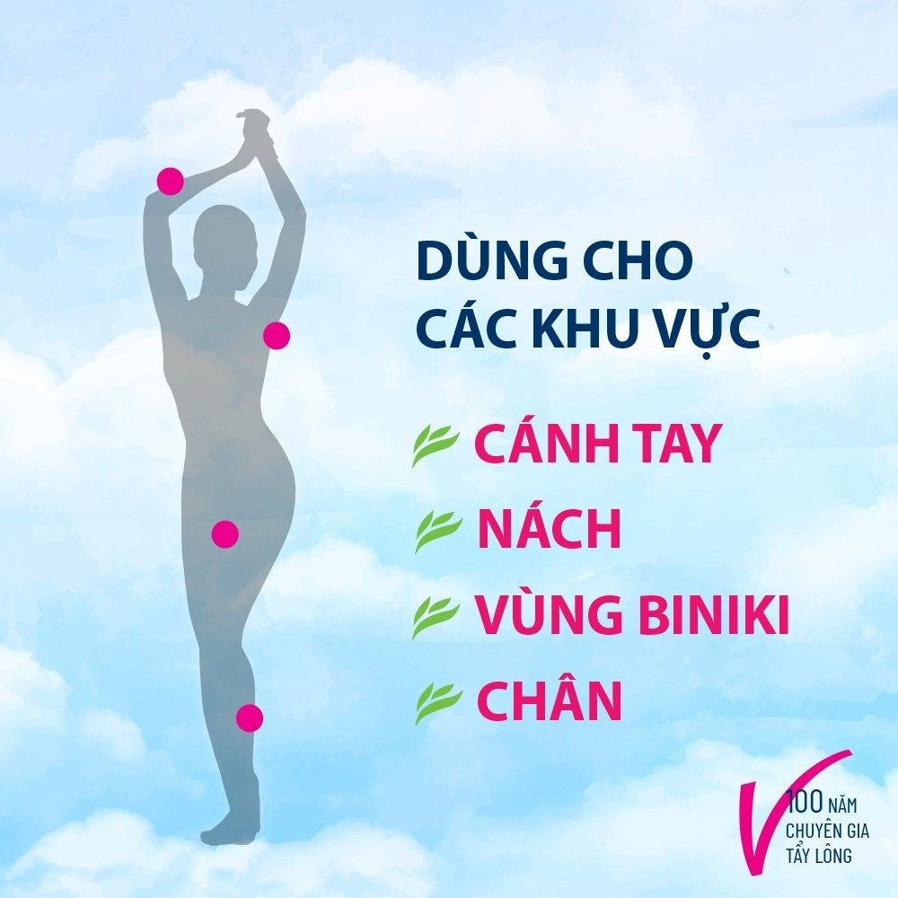 Kem Tẩy Lông VEET PURE Cho Da Nhạy Cảm – 150g