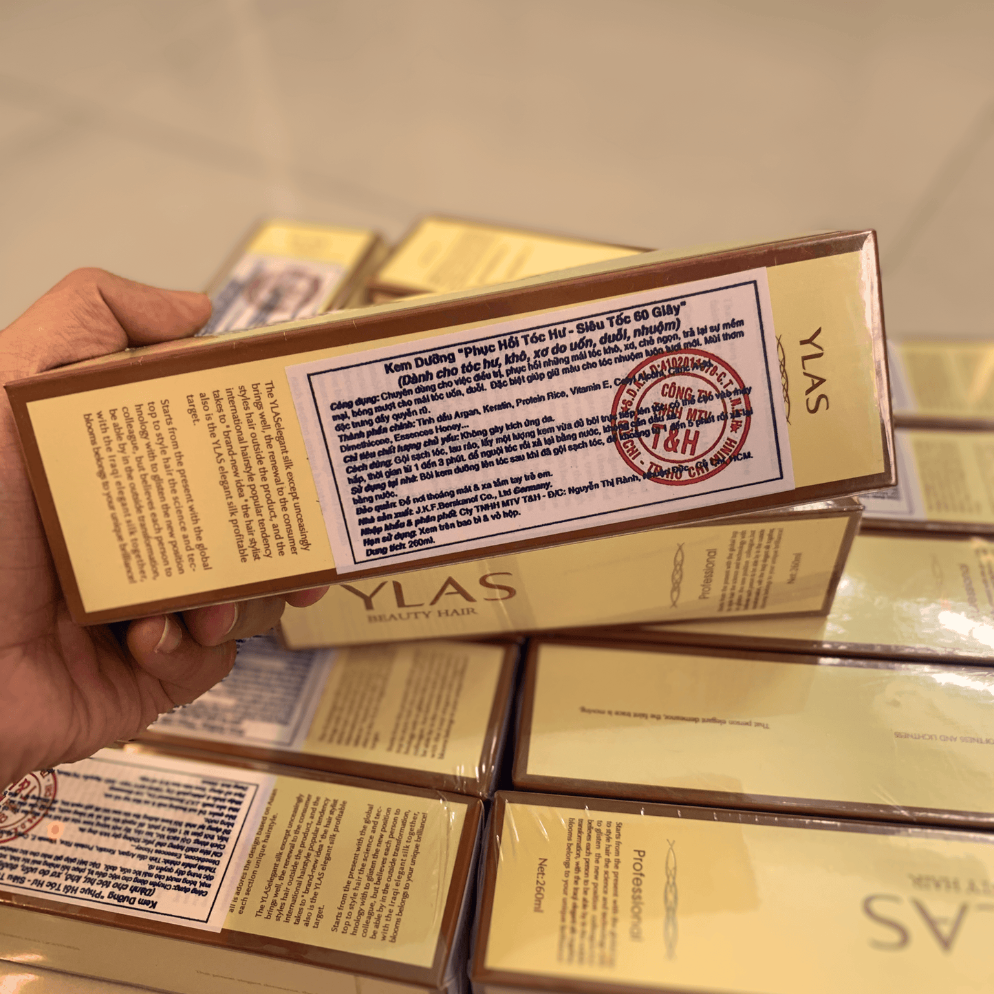 YLAS Kem dưỡng "Phục Hồi Tóc Hư- Siêu Tốc 60 giây"