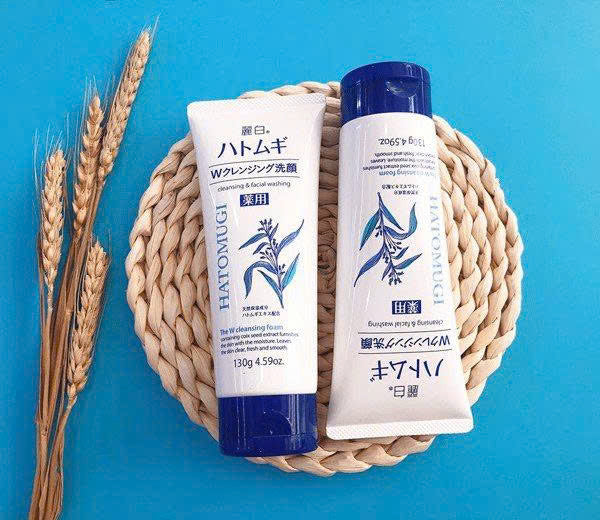 Sữa Rửa Mặt Hatomugi The Medicated Facial Foam 130g – Ngừa Mụn, Dưỡng Ẩm, Làm Sáng Da