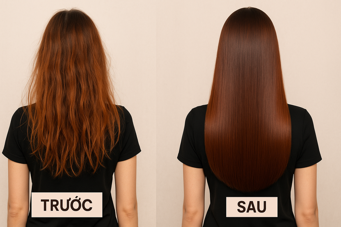 Tóc Khô Xơ, Chẻ Ngọn Sau Nhuộm? Cách Phục Hồi Siêu Nhanh Chỉ 60 Giây Với YLAS