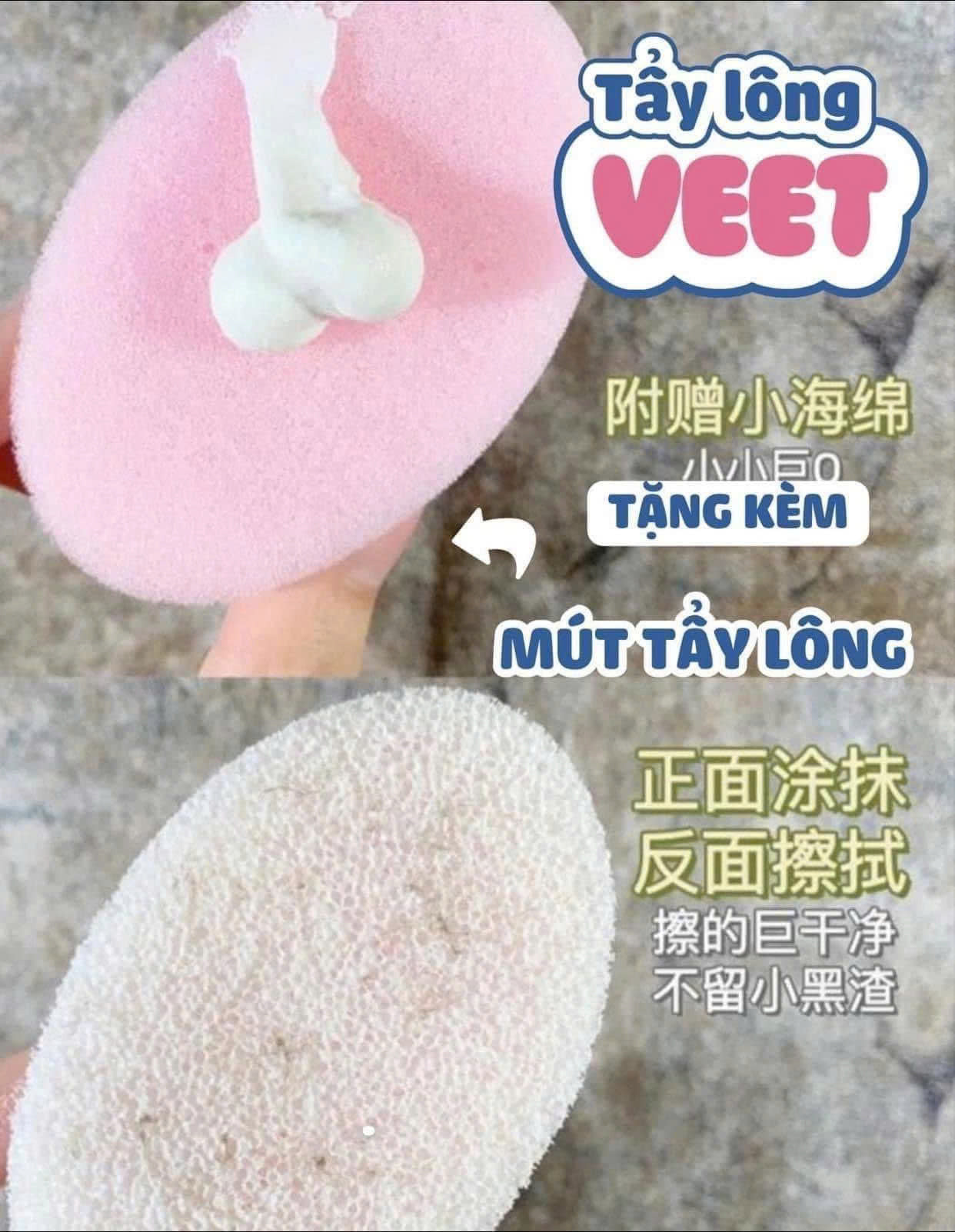Kem Tẩy Lông VEET PURE Cho Da Nhạy Cảm – 150g