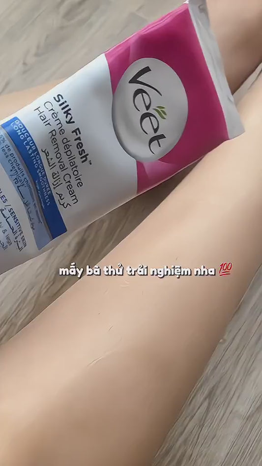 Kem Tẩy Lông VEET PURE Cho Da Nhạy Cảm – 150g