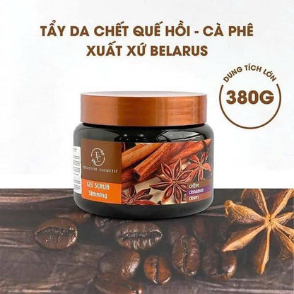 Tẩy Da Chết Toàn Thân Quế Hồi & Cà Phê – Mịn Da, Thơm Lâu