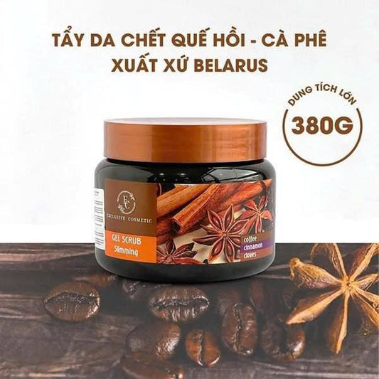 Tẩy Da Chết Toàn Thân Quế Hồi & Cà Phê – Mịn Da, Thơm Lâu