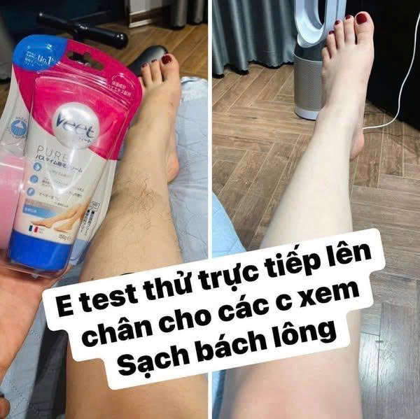 Kem Tẩy Lông VEET PURE Cho Da Nhạy Cảm – 150g